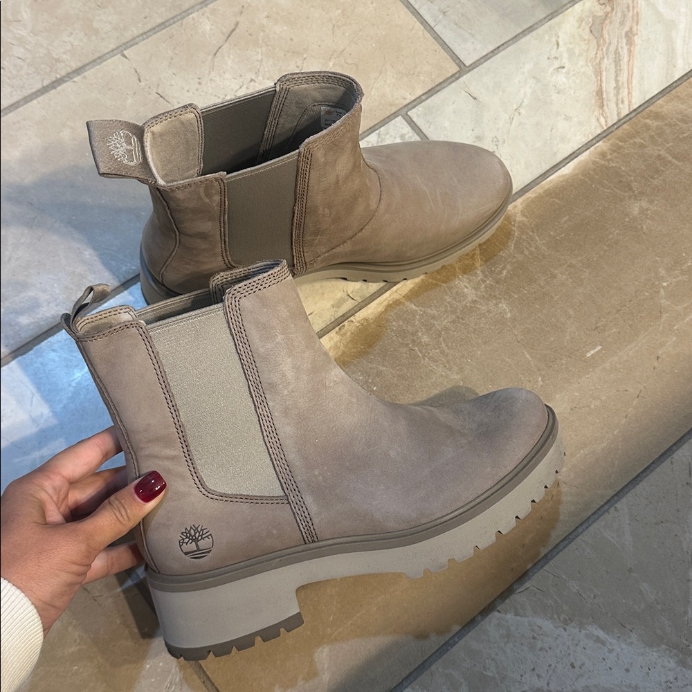 Timberland Women's Taupe Ankle Booties